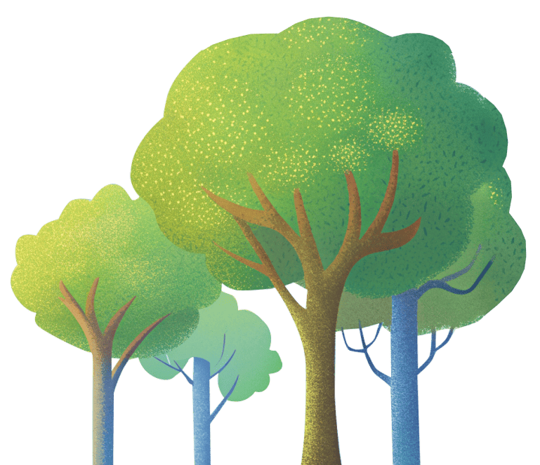 trees left